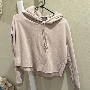 Brandy Melville blush hoodie one size
